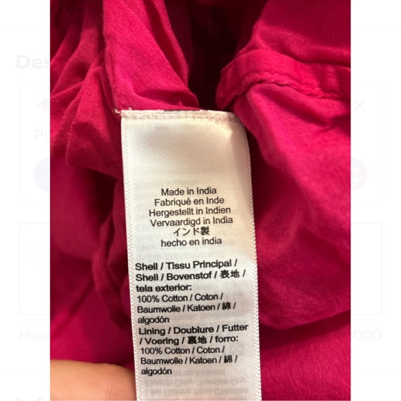 J. Crew Pink Maxi Deep V-Neck Halter Hot Pink Dress for Cocktail - Picture 5 of 5